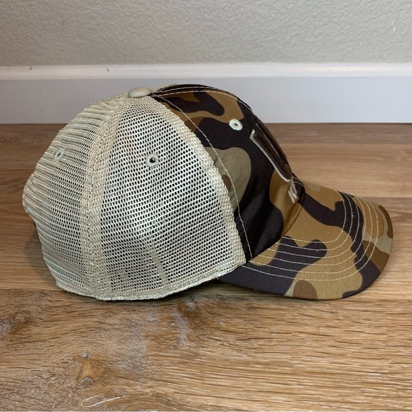 University of Kentucky Wildcats Brown Tan Camo Snapback Trucker Hat - Picture 4 of 11